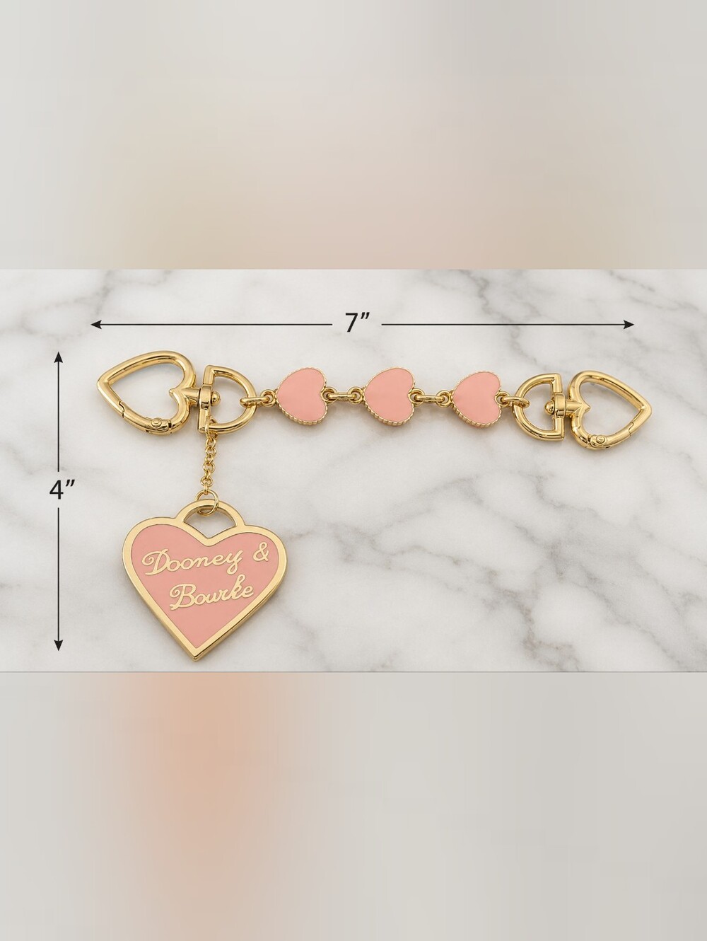 Dooney & Bourke Vintage Heart Charm - Picture 4 of 8